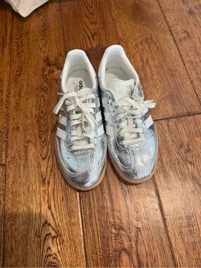 adidas Women Sneakers Silver Sambas